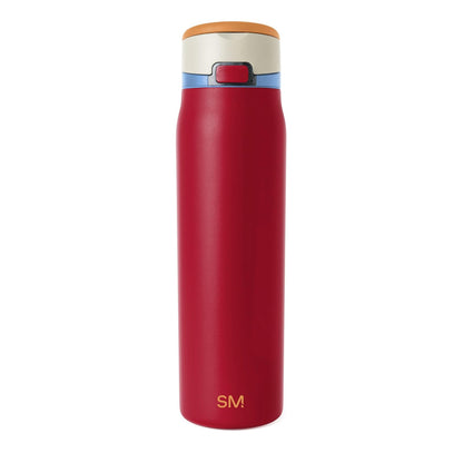 Simple Modern Mesa Loop Botella de Agua con Popote - 0.9 Litros - -Salsa