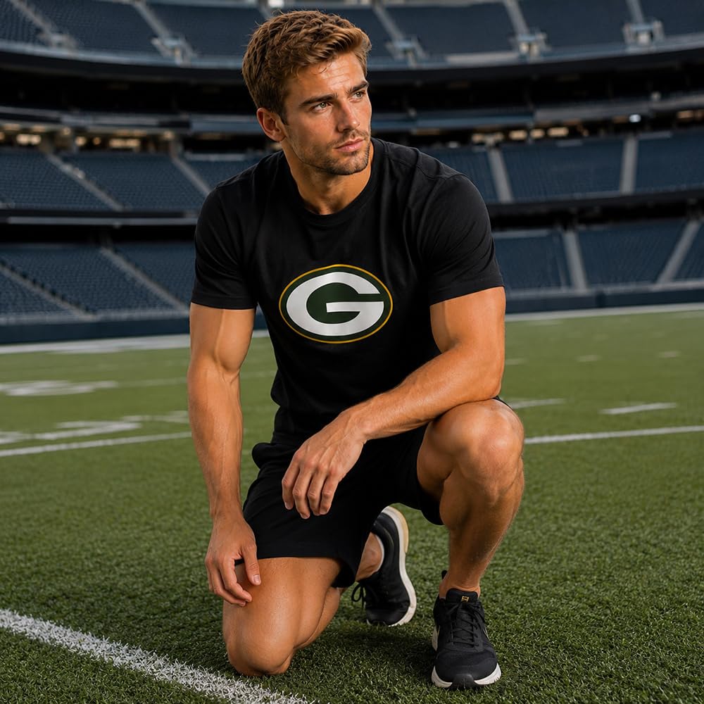 NFL Playera Aficionado Básica Green Bay Packers