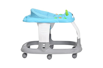 PRINSEL | Andadera Baby Monster para bebés con Asiento Acolchonado Azul