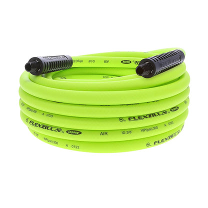 Flexzilla Manguera de aire, 3/8 pulgadas. x 35 pies, 1/4 pulgadas. Accesorios MNPT, resistente, ligero, híbrido, ZillaGreen - HFZ3835YW2 - 3 - 8" (inches) x 35' (feet)