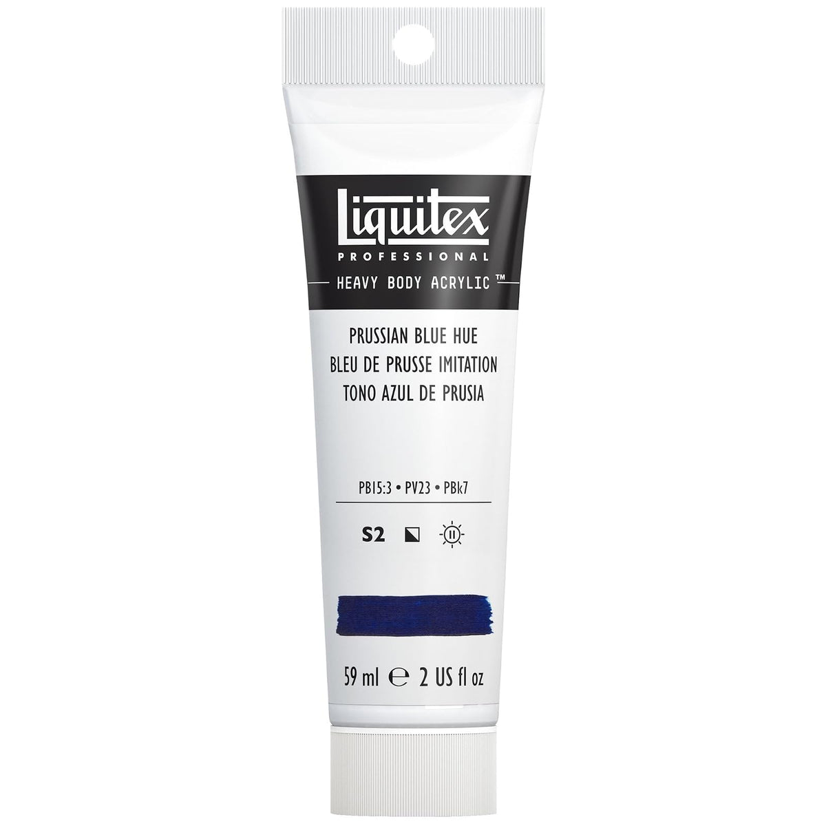 Liquitex Heavy Body pintura acrílica Brilliant Purple 59 ml - Azul (Prussian Blue Hue 320)