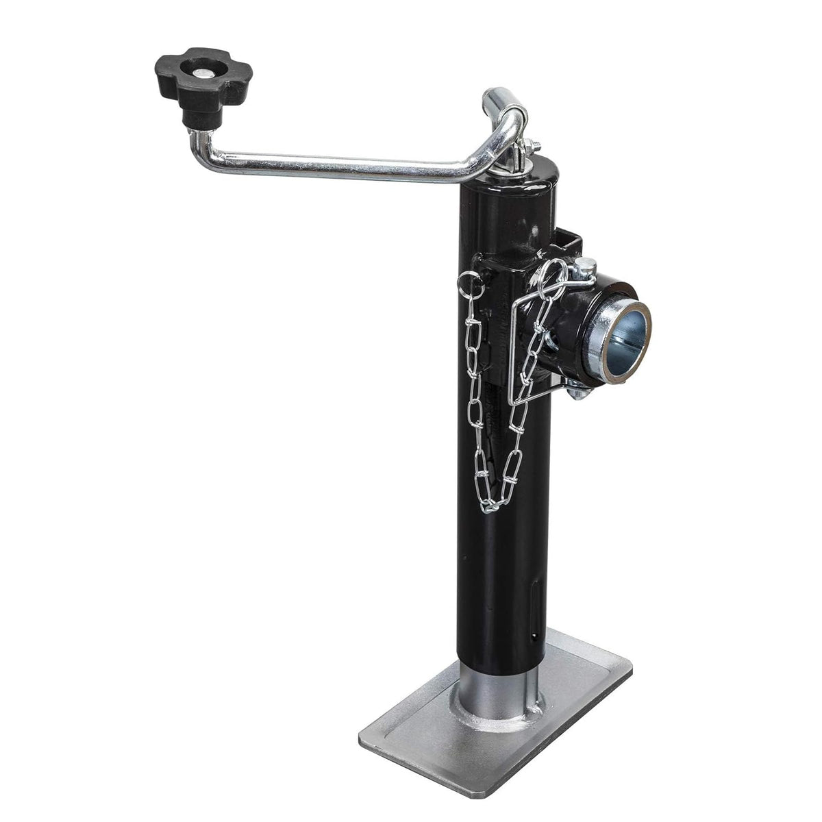 TCE Gato de Remolque Giratorio para Montaje en Tubo ATR39003U, 907 kg, Negro