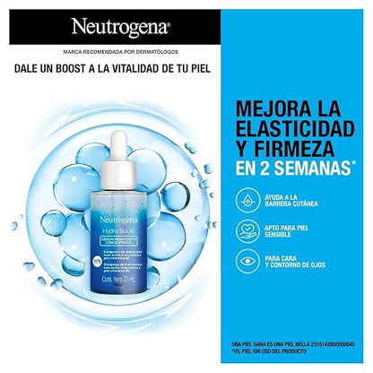 Neutrogena Hydro Boost Serum Hidratante Concentrado facial Ácido Hialurónico 30ml