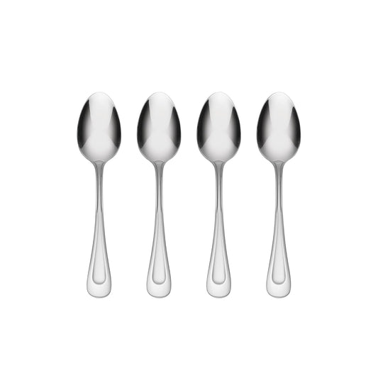 Oneida Cucharitas Satin Sand Dune Acero Inoxidable 18/0 Set de 4 Piezas