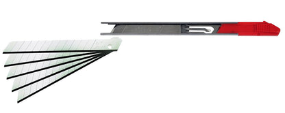 NT Cutter Aluminum Die-Cast Grip Multi-Blade Cartridge Knife (A-1000RP)