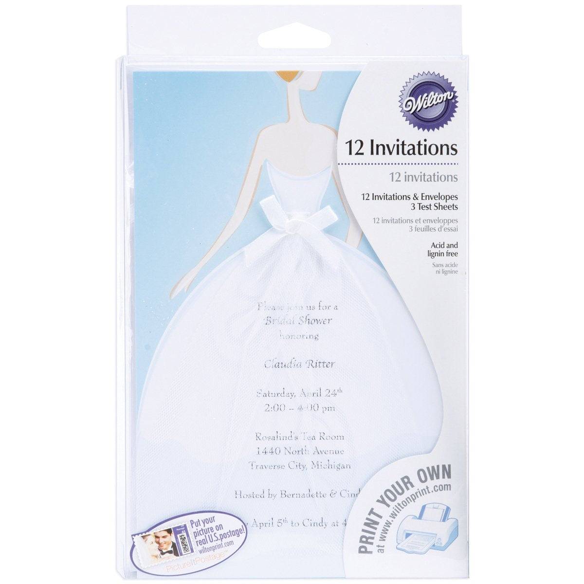 Wilton Bride Invitation Kit