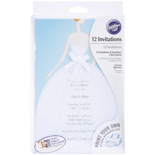 Wilton Bride Invitation Kit