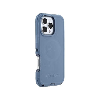 OtterBox - Funda para iPhone 16 Pro MAX Defender Series, Color Azul | Funda para iPhone resistente, resistente y duradera, a presión en MagSafe, de revestimiento múltiple, absorción de impactos