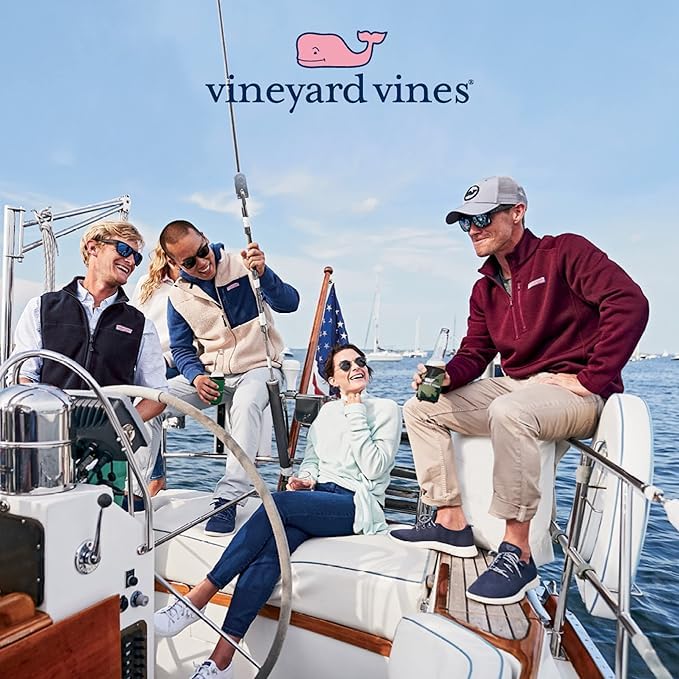Vineyard Vines Playera clásico de Manga Corta con Bolsillo de Ballena Camiseta para Hombre