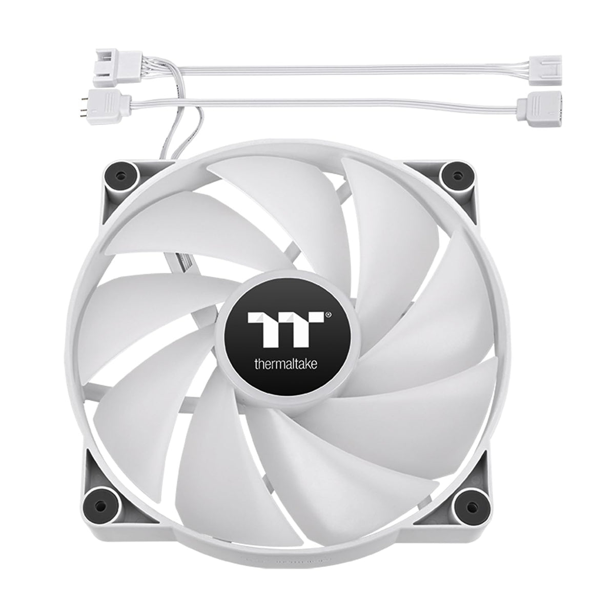 Thermaltake CT200 ARGB PWM Ventilador 200 mm, Control PWM 500-900 rpm, 9 LED 16.8 Millones de Colores