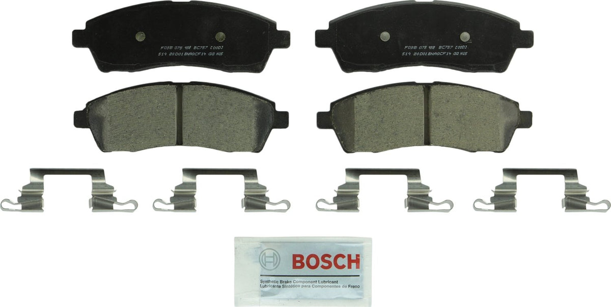 Bosch QuietCast Premium Pastillas de Freno Cerámicas - Posterior - 757 - 700-799