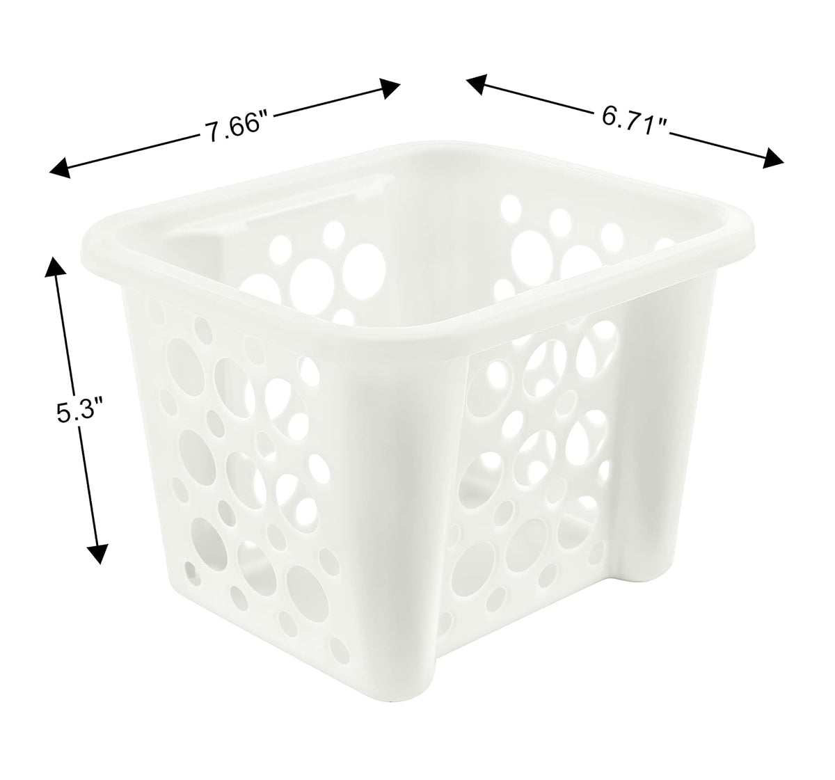 Mini caja apilable, paquete de 4