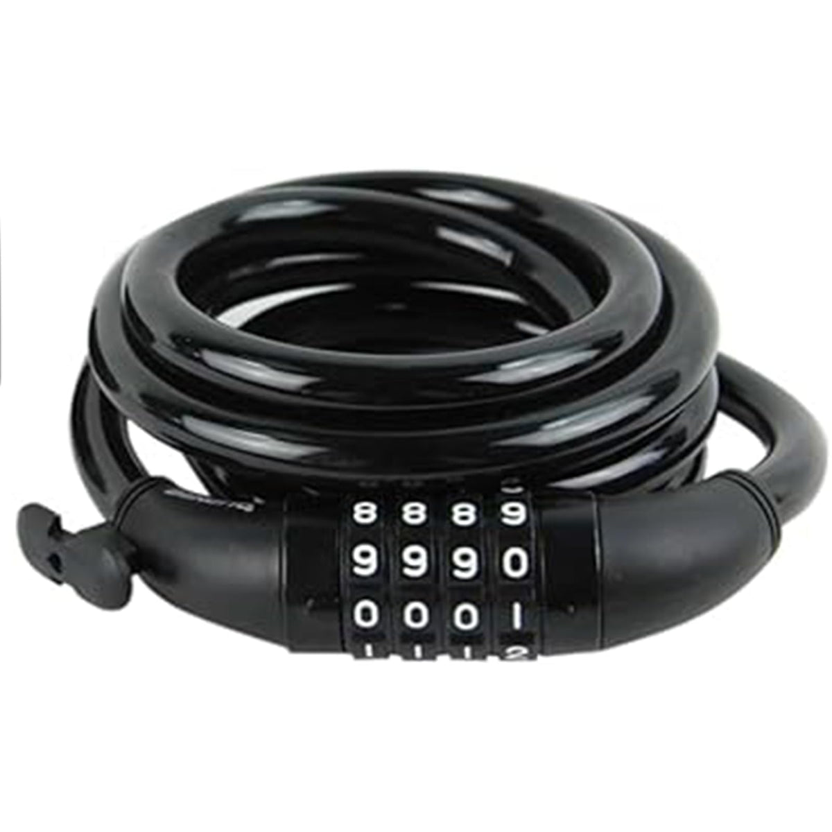 Benotto Candado Espiral 12x1200mm Combinación Negro TY5231