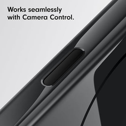 Beats - Funda iPhone 16 Pro MAX – MagSafe, Funda Protectora Resistente a los rasguños, Delgada, con Revestimiento de Microfibra – Negro Medianoche