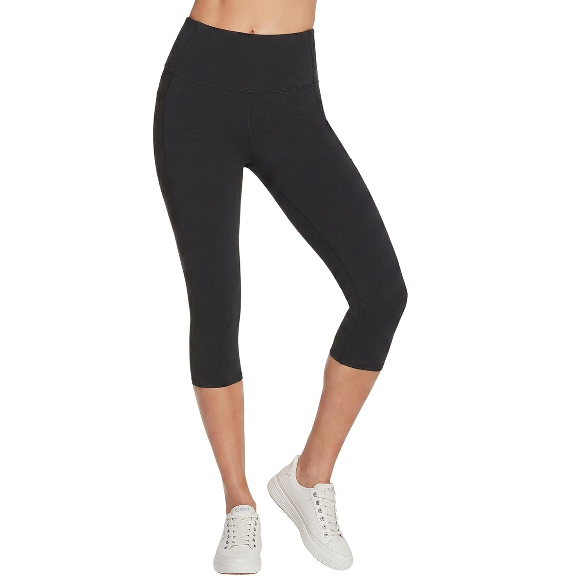 Skechers GO WALK GO FLEX leggings de yoga de tiro alto - Negro intenso - 2XL