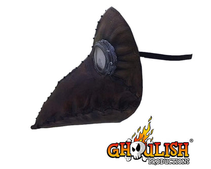Ghoulish Productions Mascara Gótica de Médico de la Peste Negra/ La Plaga de Latex Antivirus Cosplay Tapa Boca y Ojos para Adulto
