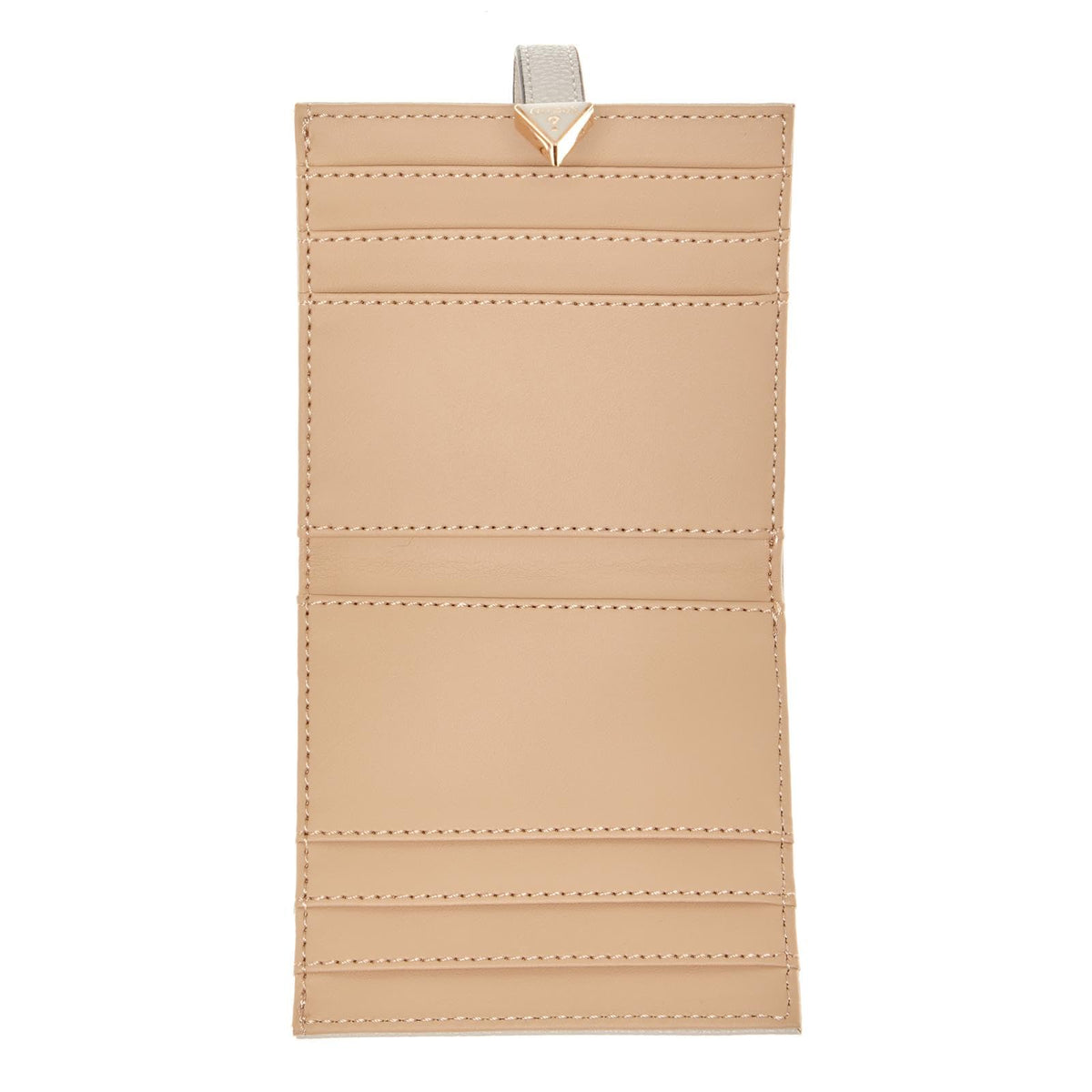 GUESS CARTERA PHOEBE SLG TAB CARD CASE COLOR CAFÉ LOGO