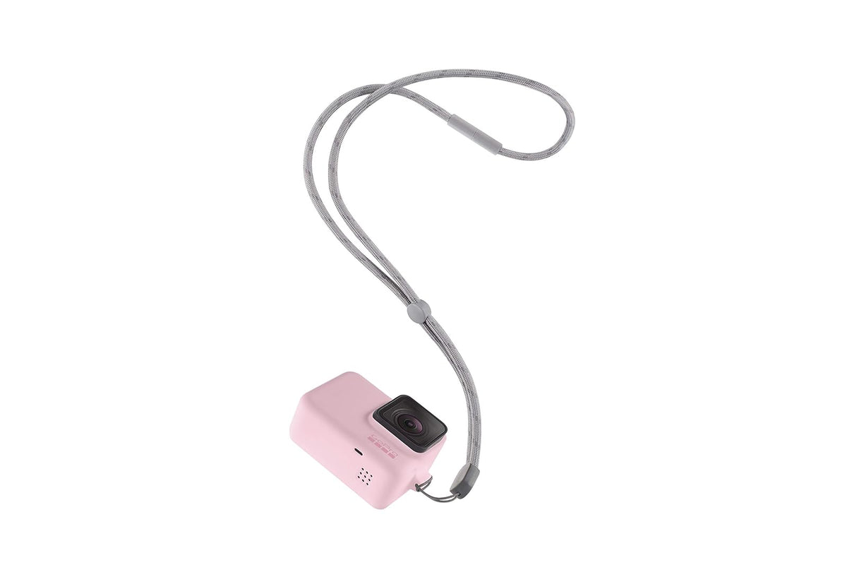 GoPro Funda cordón en Rosa (HERO7 Negro/HERO7 Plateado/HERO7 Blanco/HERO6 Negro/HERO5 Negro) - Accesorio Oficial