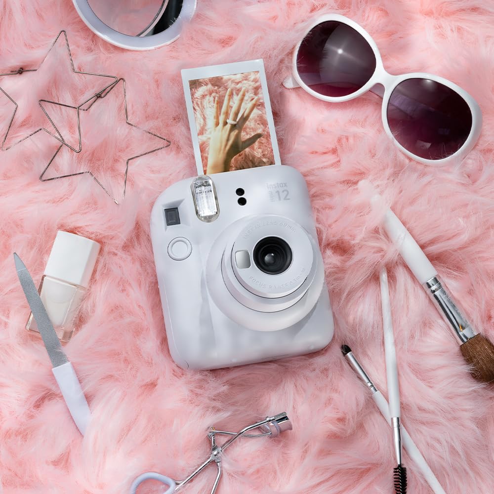 Fujifilm Paq. instax Mini 12 Blanca + Marco + Película