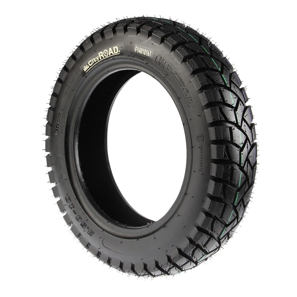 Italika Llanta City Road 3.50-10 TT para Motocicleta Negro
