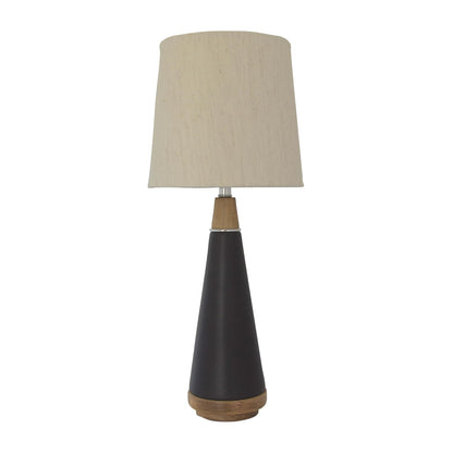 Luzerna CM-0246 Lámpara De Mesa Isari, Color Chocolate Mate, 1 Unidad