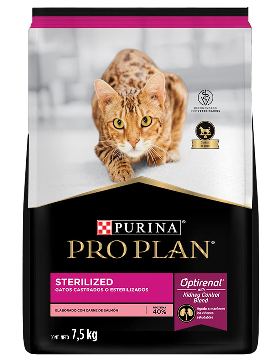 Purina Pro Plan Gato Adulto Esterilizado Salmón 7.5Kg