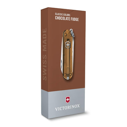 Victorinox Navaja Classic Colors, 7 Usos, Chocolate Fudge, 58 mm