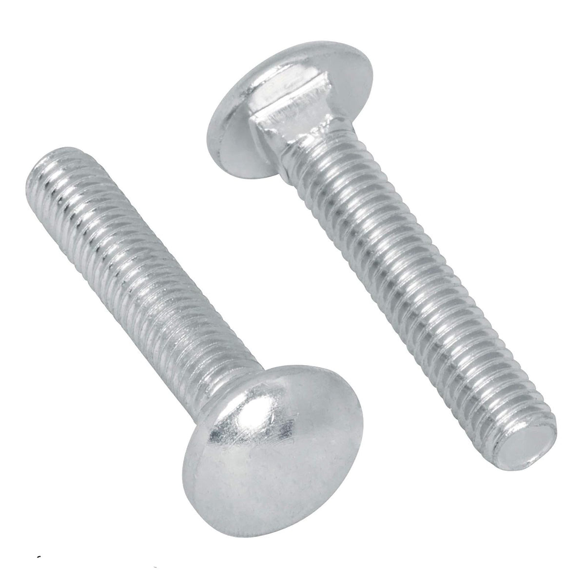 Fiero Tornillo de Carruaje Acabado Galvanizado Bolsa con 60 Piezas - 7 - 16X 1 1 - 4"