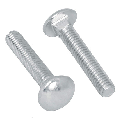 Fiero Tornillo de Carruaje Acabado Galvanizado Bolsa con 60 Piezas - 7 - 16X 1 1 - 4"