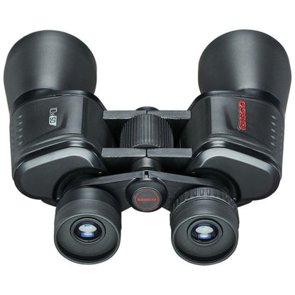 Tasco Binoculares Essentials Porro 10x50 mm. Prismático con Alcance de visión de hasta 1000 Metros, Negro, para Uso Astronómico y Terrestre