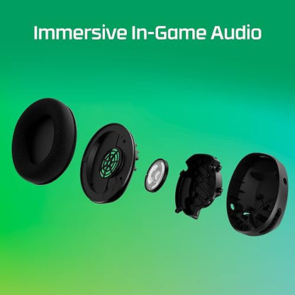 HyperX CloudX Stinger 2 Core Negro - Audífonos supraaurales livianos con micrófono para Xbox - Series S, X - One