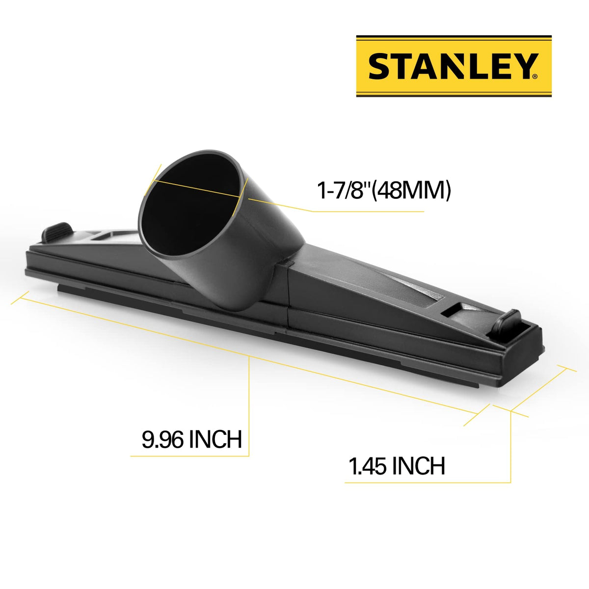 Stanley 19 - 1900 Boquilla de piso para mojado/seco Aspira universal con una manguera de 1 - 7/20,3 cm
