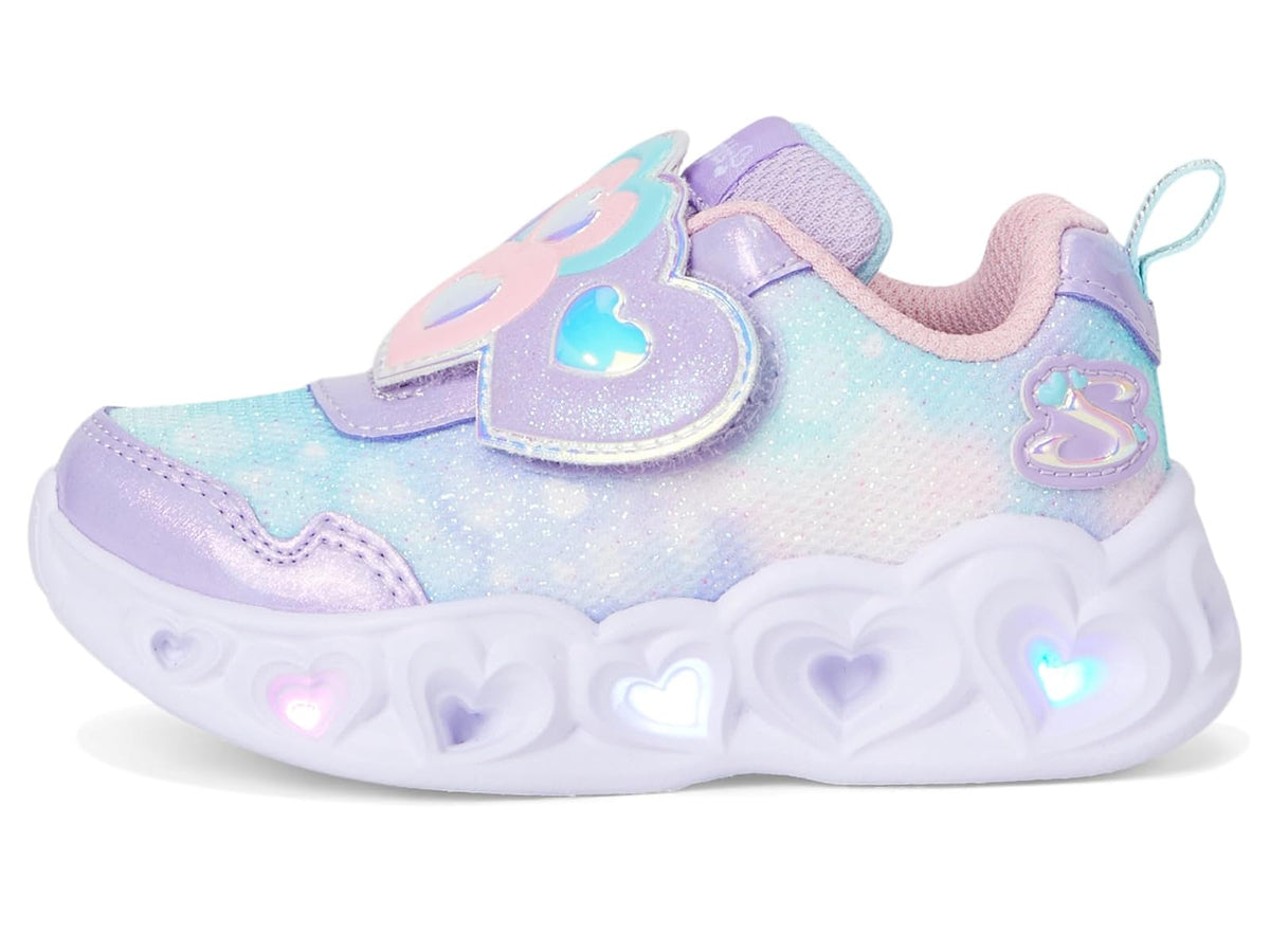 Skechers Luces de corazón Zapatillas para Niñas