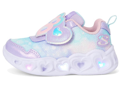 Skechers Luces de corazón Zapatillas para Niñas