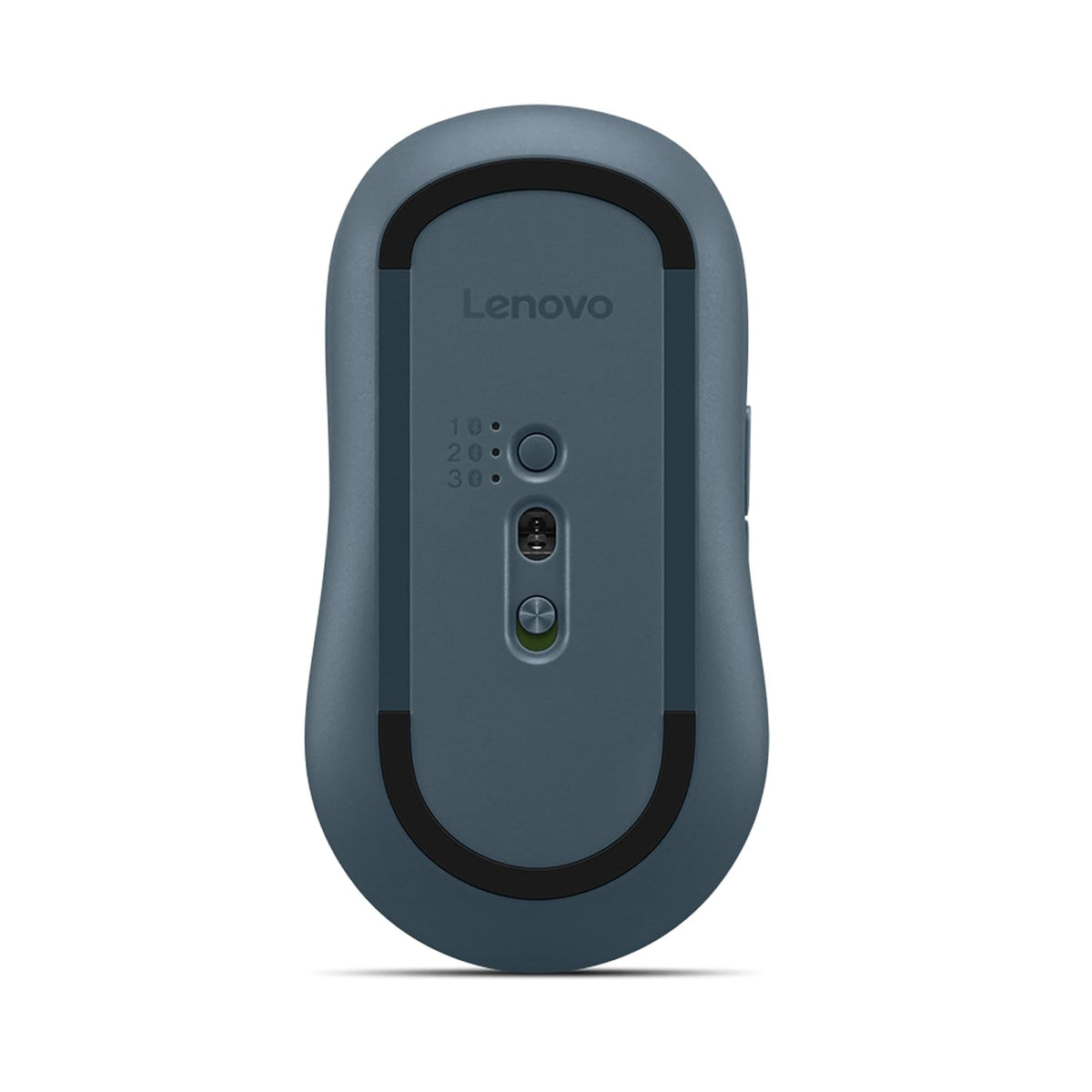 Lenovo Ratón silencioso Bluetooth Yoga (Color Verde Azulado, sin batería)