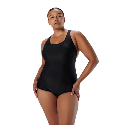 Speedo PowerFlex Ultraback Traje de baño Conservador de una Sola Pieza para Mujer