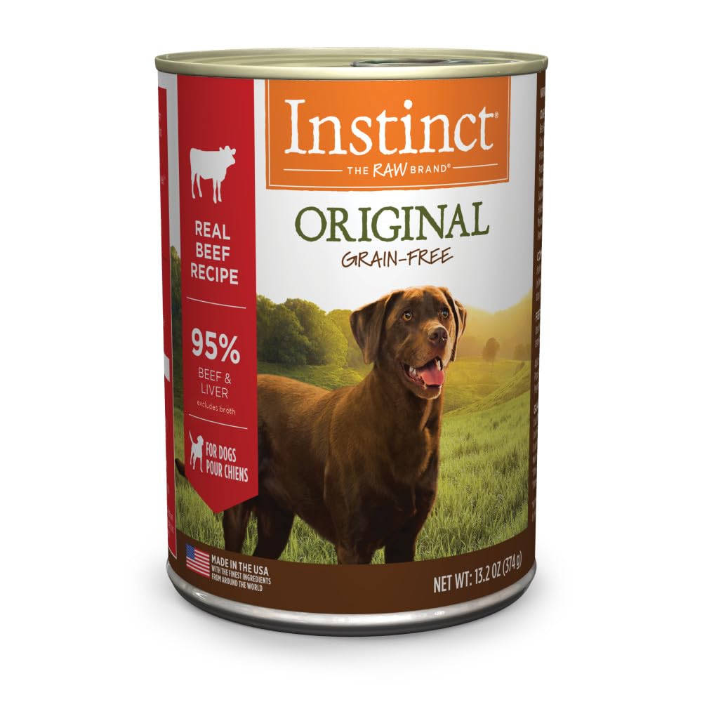 Instinct, Lata de Receta de Res para Perros, 6 Pack