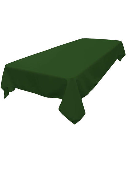LA Linen - Mantel Rectangular de Popelina de poliéster Lavable, Resistente a Las Manchas y Las Arrugas, 60 x 84 Pulgadas, Mantel de Tela para cenar, Cocina, Fiesta, día Festivo, 60 x 84 Pulgadas,