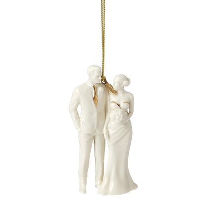 Lenox Adorno Navideño de Porcelana Tinker Bell en Trineo, Disney 2025 - Novia y Novio
