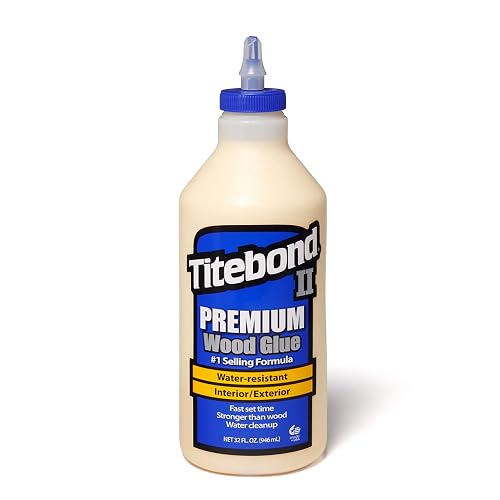 Franklin International 5005 Titebond II - Pegamento de madera premium, botella de 32 onzas
