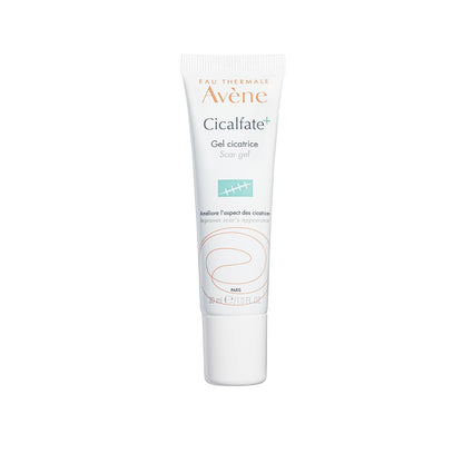 Eau Thermale Avene Cicalfate+ Scar Gel - Restorative Silicone Massage Gel for Superficial & Dermatological Scars - Postbiotic Skincare - Non-Comedogenic - 1 fl.oz.
