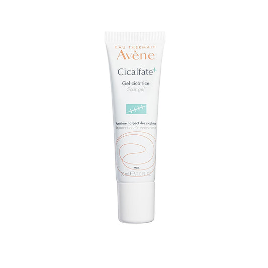 Eau Thermale Avene Cicalfate+ Scar Gel - Restorative Silicone Massage Gel for Superficial & Dermatological Scars - Postbiotic Skincare - Non-Comedogenic - 1 fl.oz.
