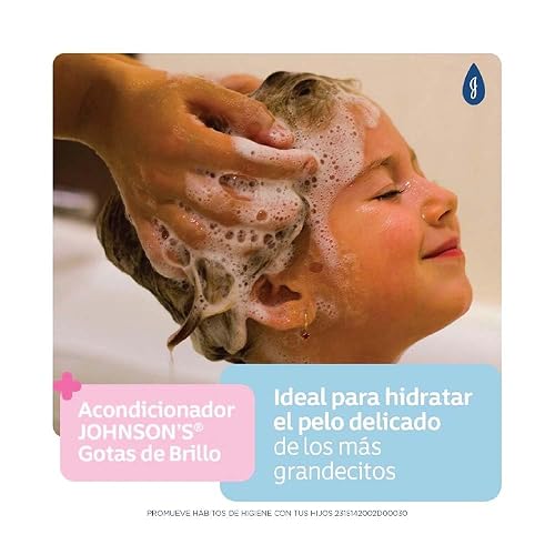 Johnson'S, Acondicionador Infantil Gotas De Brillo 400 Ml
