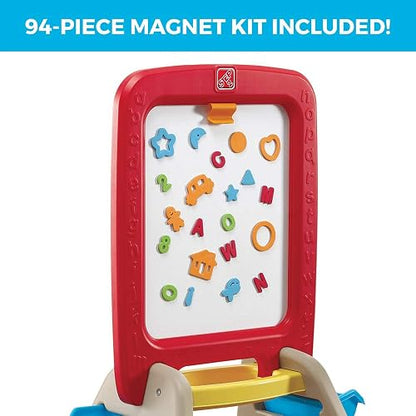 Step2 All Around Easel for Two, Multicolor
