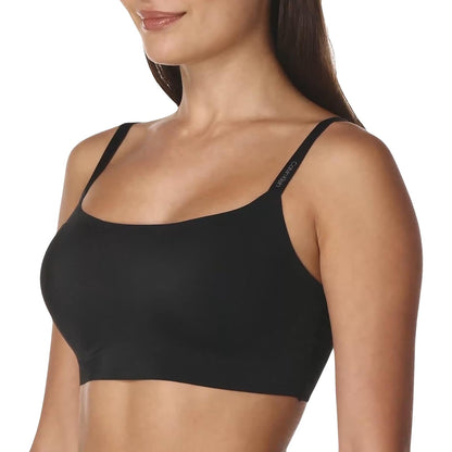Calvin Klein Bralette Básico con Forro Ligero - CH - Negro