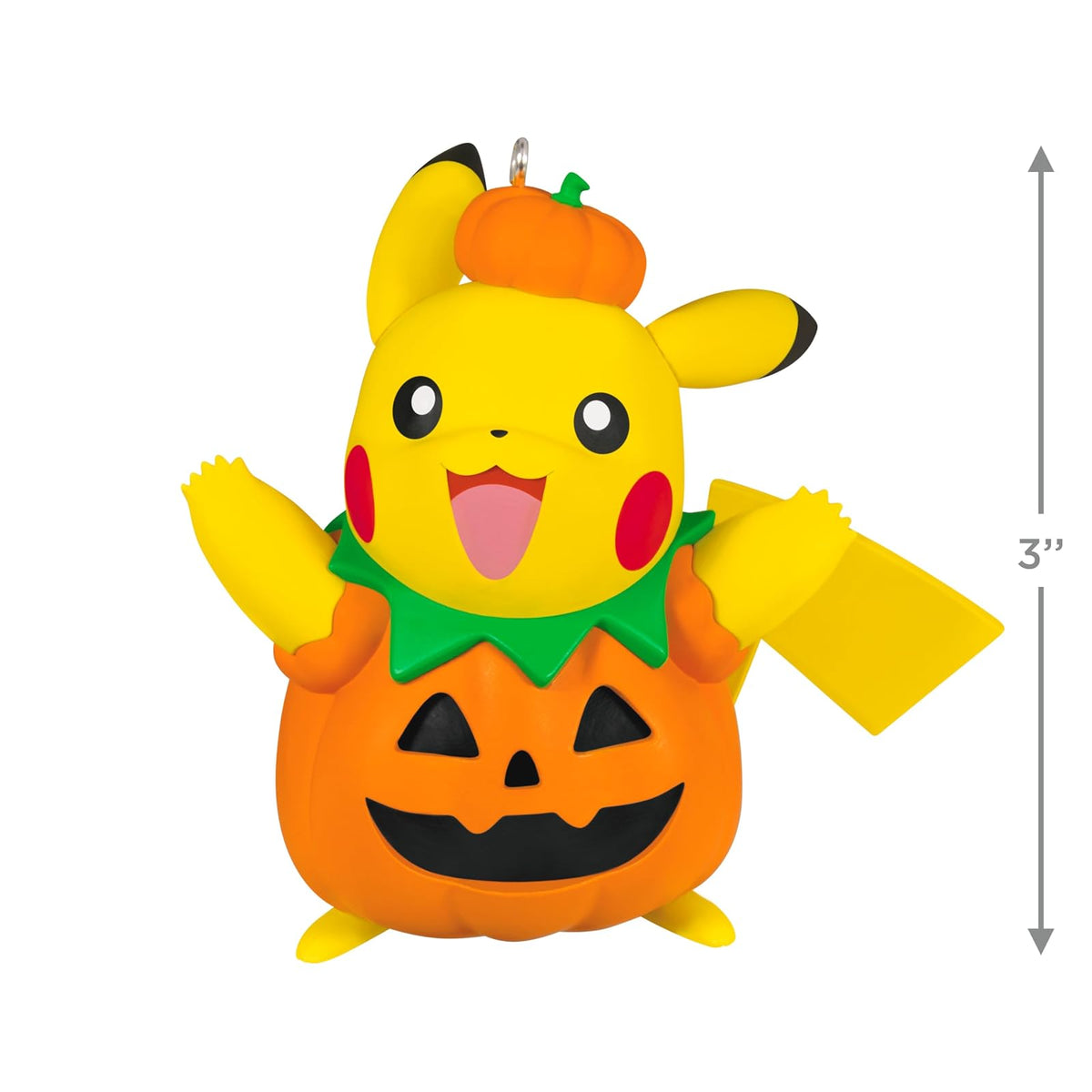 Hallmark - Adorno de Halloween 2025, Pokémon Halloween Pikachu, Regalos para fanáticos de Pokémon