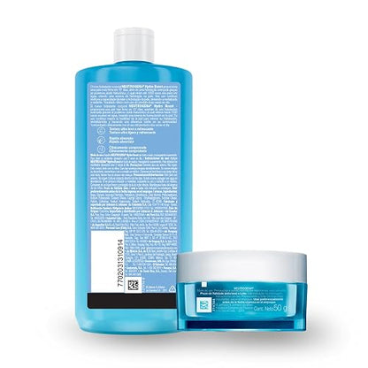 Neutrogena Pack Hydroboost Acido Hialuronico Gel Crema 400 ml + Water Gel 50 gr