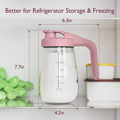 Momcozy Jarra de Leche Materna 32 oz Resistente al Calor sin Fugas