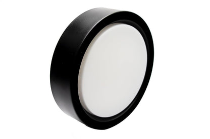 Winled WDE-006 Luminaria Sobreponer Techo Circular Metal Negro Blanco Cálido 18w