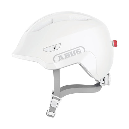 ABUS Kinderhelm Smiley 3.0 Ace LED - Fahrradhelm mit Licht